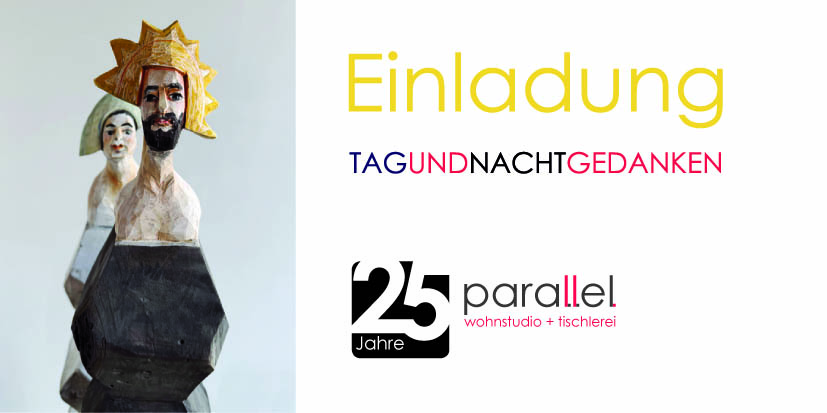 Einladung Kunstkeller - TagUndNachtGedanken - 25 Jahre Jubil&auml;um - 2026